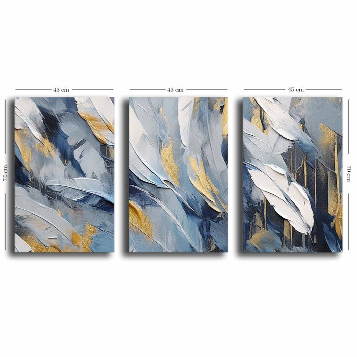 Wallity 3P4570GSC-015 Conjunto de 3 Lienzos Decorativos Multicolor Wallity 3P4570GSC-015 Conjunto de 3 Lienzos Decorativos Multicolor